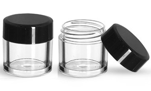 Glass Jar with Flat Caps
