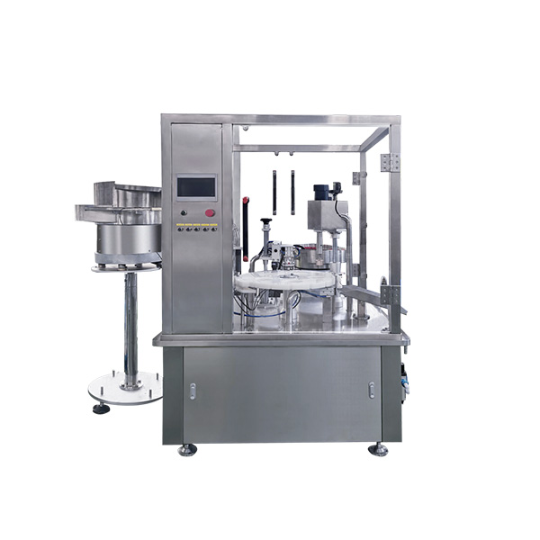 Rotary Pick and Place Bottle Capping Machine